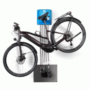 Station de lavage vélo adaptée aux espaces publics, conçue en acier galvanisé - Usage intérieur et extérieur