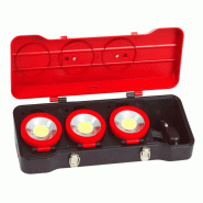 KS Tools - 150.4314 - Coffret de 3 projecteurs LEDS 3 W - Puissance de 250 lumens par projecteur - 4042146754245