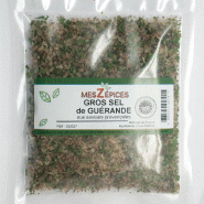 MesZépices - Gros sel de Guérande IGP aux saveurs provençales - Sachet de 100 g - 3662310027015 MesZépices - Gros sel de Guérande IGP aux saveurs provençales - Sachet de 100 g - 3662310027015
