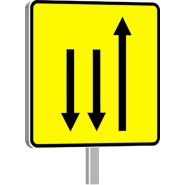 Panneaux Taliasign KD8 KD9 KD10  classe 2 modifications de voies - PCTLGLV2KD92-TL01_0