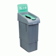 Poubelle tri verre 80 litres - Combisteel - 0641094439996