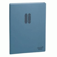 Quo Vadis - Carnet de notes - Paco - Bleu - Pages Lignées - 15x21 cm - Papier Clairefontaine blanc - Fabrication française - bleu 2371274Q Quo Vadis - Carnet de notes - Paco - Bleu - Pages Lignées - 15x21 cm - Papier Clairefontaine blanc - Fabrication française - bleu 2371274Q