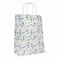 Sac papier "Lola" poignées torsadées 24x12x31cm - par 50