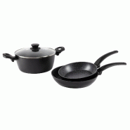 San Ignacio - Batterie de cuisine 4 pièces en aluminium forgé induction Tormes - aluminium Q4574