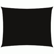 VidaXL Voile de parasol tissu oxford rectangulaire 3,5x4,5 m noir Modèle Outdoor Eta Prime - noir 135764