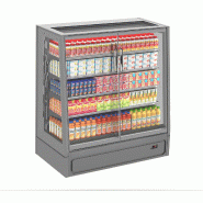 Vitrine semi-verticale froid positif 2 portes Bonnet Névé EPTA Multifresco 2P P75cm (%IN1-1C-155...)