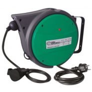 Enrouleur électrique à rappel automatique à ressort - 11 mètres - protection thermique - P301 - Garantie 3 ans - IP42 Enrouleur électrique à rappel automatique à ressort - 11 mètres - protection thermique - P301 - Garantie 3 ans - IP42