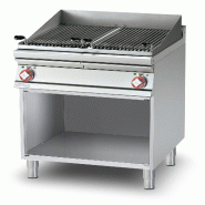 Grille électrique triphasée. Grilles réglables en acier inoxydable 38 x 66 cm. Dimensions 80x 90 h90 cm. Modèle CW-98ET - 2140