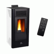 Poêle à granulés étanche Anita 11,6 kW Blanc Sannover - blanc acier 3760401213450 Poêle à granulés étanche Anita 11,6 kW Blanc Sannover - blanc acier 3760401213450