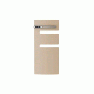 Radiateur sèche-serviettes connecté Serenis mât gauche 500W Beige - Atlantic - 850586_0