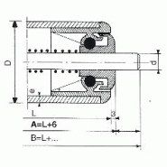 Rouleaux plastiques type p/eb