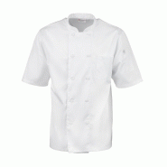 Veste de cuisine mixte blanche Chef Works Montreal Cool Vent M - M 0615402312950