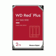 Western Digital Red Plus disque dur 2 To 5400 tr/min 64 Mo 3.5