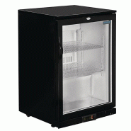 Arrière-bar une porte pivotante Série G noir 138L GL001 Polar