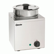 Bain-marie à sauce - 1 à 4 cuves de 3,5 L - Acier inoxydable - Chauffe à sec Bain-marie à sauce - 1 à 4 cuves de 3,5 L - Acier inoxydable - Chauffe à sec