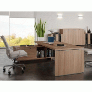 Bureau de direction en bois sur crédence disponible en stock Bureau de direction en bois sur crédence disponible en stock