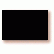 Étiquette ardoise noire vierge 15x10cm - lot de 10 - réutilisable - contact alimentaire