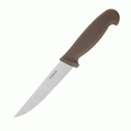 HYGIPLAS Couteau inox à tomates denté (L)105 mm marron - 5050984684265 HYGIPLAS Couteau inox à tomates denté (L)105 mm marron - 5050984684265