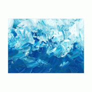 Tableau Klash Décoration salles CHR: 160 x 115 cm / 63 x 45″ / Sans cadre - multicolore Bois massif 4572099