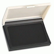 Wonday Tampon encreur pour timbre caoutchouc ou résine, encre noire - 3701254706720