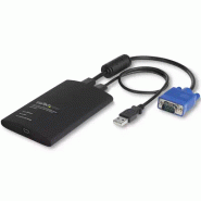 Adaptateur Crash Cart USB - Adaptateur Crash Cart KVM USB pour Ordinateur Portable - Crash Cart de S