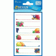 AVERY Z-Design Etiquettes pr ménage Cadre&fruits - 4004182594735