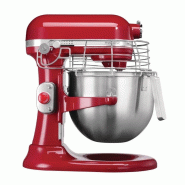 Batteur professionnel 6,9L rouge 5KSM7990XEER - 371 x 287 x 417 mm - KITCHENAID - 0615402111195