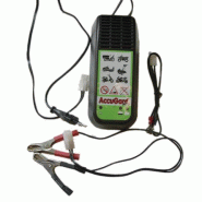 Chargeur automatique pour batteries plomb-acide - 12V - 0.9A - Étanche - Garantie 2 ans