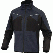DELTA PLUS Veste polaire Nagoya Bleu marine L - FR(46/48) - L bleu multi-matériau 3295249199968