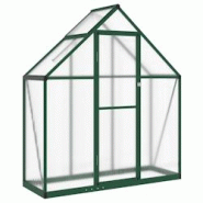 Helloshop26 - Serre tente abri plante fleur légumes avec cadre de base 169 x 58 x 195 cm aluminium vert 02_0044493 - 3000220200133 Helloshop26 - Serre tente abri plante fleur légumes avec cadre de base 169 x 58 x 195 cm aluminium vert 02_0044493 - 3000220200133