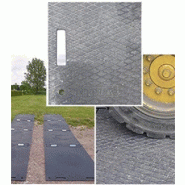 Plaque de roulage eco - 2440mm x 1220mm x 12mm - protection des sols