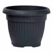 Prosperplast - Pot TERRA 13 L - 35x35x27,5 cm, coloris Anthracite - gris plastique polypropylène ZA3081