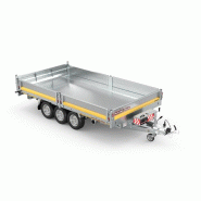 Remorque benne - 3,60 x 2,00M, 3500KG - BRIAN JAMES TIPPER 526-3620-35-3-12_0
