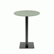 RestooTab - Mange-debout Milan T Ø50cm vert celadon - vert fonte TB-MITFF-R50M-VER.CEL