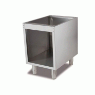 Soubassement ouvert inox 40 cm – Série Eco – 43 x 73 cm – Réf. AKS-SGS-D711 - AKS-SGS-D711