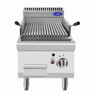 Atosa CookRite Grill charcoal a poser profondeur 700 + poignees de reglages AT7G4CM-C - argenté 6972397712634
