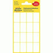 AVERY 96 étiquettes multi-usages blanches, format 29 x 18 mm (6 feuilles / cdt) - 4004675030740
