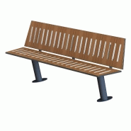 Banc public en bois buton industries bc 31 cav Banc public en bois buton industries bc 31 cav