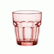 Bormioli Rocco Set de 6 verres Rockbar Rocks 27 cl, Rose - violet verre 1795005