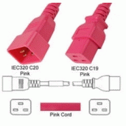 Câble d'alimentation C19/C20 20A ROSE
