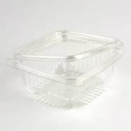 CashShopping La boutique en ligne de l'emballage alimentaire Barquette alimentaire fraicheur rectangle plastique transparent + couvercle charnière - CashShopping La boutique en ligne de l'emballage alimentaire Barquette alimentaire fraicheur rectangle plastique transparent + couvercle charnière -