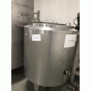 Cuve inox d'occasion 500 litres avec demi-canne et isolation thermique - référence : c5197