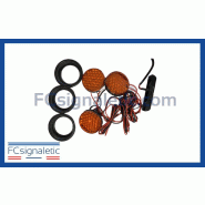 Ensemble 6 feux LED 74mm + Centrale clignotante pour Triflash STANDBY MERCURA 31221-02 Ensemble 6 feux LED 74mm + Centrale clignotante pour Triflash STANDBY MERCURA 31221-02