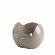 Fauteuil design in & out BLOS - sable