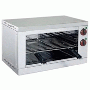 Grille-pain électrique 1 étagère de 450 x 350 - 600x360x360 mm - 3500 W 230/1V - 43115354 Eurast - gris inox 43115354 Grille-pain électrique 1 étagère de 450 x 350 - 600x360x360 mm - 3500 W 230/1V - 43115354 Eurast - gris inox 43115354