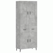 Helloshop26 - Buffet bahut commode armoire meuble de rangement organisateur cuisine salle de séjour salon haut 69,5 x 34 x 180 cm 02_0034493 - 300021 Helloshop26 - Buffet bahut commode armoire meuble de rangement organisateur cuisine salle de séjour salon haut 69,5 x 34 x 180 cm 02_0034493 - 300021