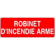 Panneau de signalisation - robinet d'incendie armé