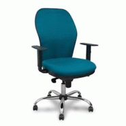Piqueras y Crespo Silla Jorquera respaldo bali verde petróleo asiento bali verde petróleo base cromada y ruedas parqué - bleu multi-matériau 15SB4 Piqueras y Crespo Silla Jorquera respaldo bali verde petróleo asiento bali verde petróleo base cromada y ruedas parqué - bleu multi-matériau 15SB4