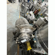 Réacteur en acier inoxydable 900 litres avec demi-tige - référence                        :                         c13006