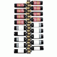 Range-bouteilles Trincadeira mural 18 bouteilles VinoGuard. Corten - marron métal VG-Tcd-18-C Range-bouteilles Trincadeira mural 18 bouteilles VinoGuard. Corten - marron métal VG-Tcd-18-C